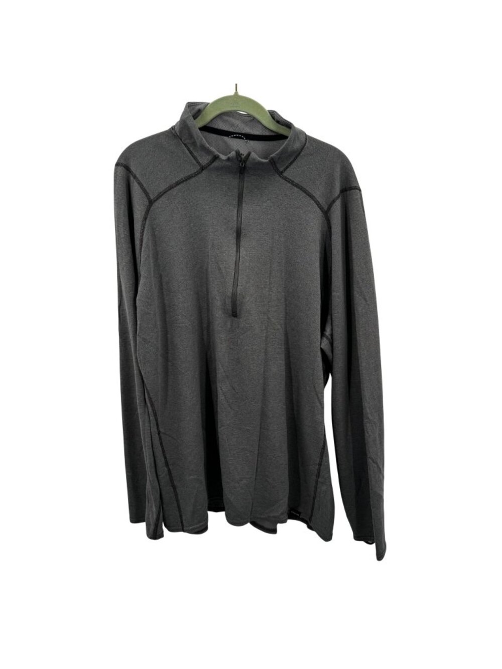Patagonia Capilene 3 Gray 1/4 Zip Long Sleeve Mens XXL Pullover Base Layer